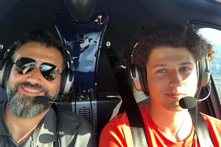 полет и урок по пилотиране